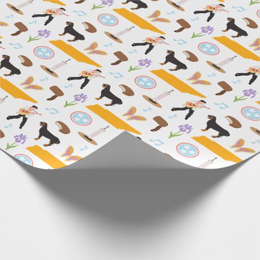 Tennessee Icons Cadeaupapier (Hoek)