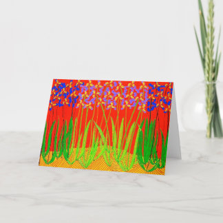 Tennessee Irissen bij zonsondergang Kaart