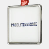 Tennessee kanoën metalen ornament (Links)