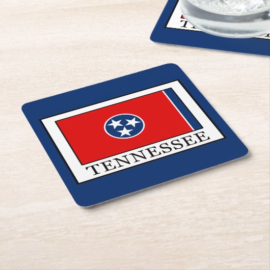 Tennessee Kartonnen Onderzetters (Schuin)