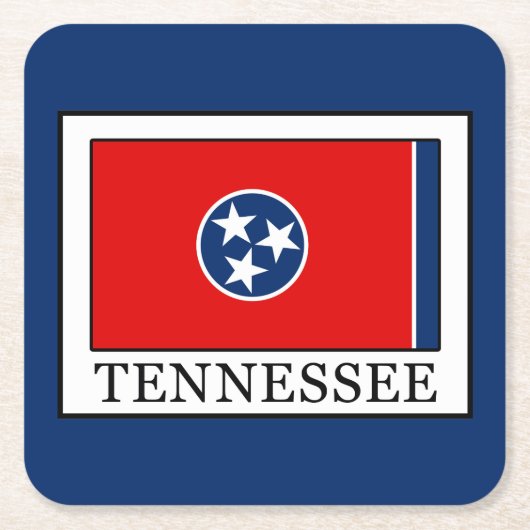 Tennessee Kartonnen Onderzetters (Voorkant)