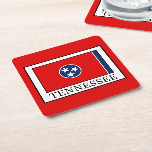 Tennessee Kartonnen Onderzetters (Schuin)