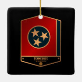 Tennessee Keramisch Ornament (Achterkant)