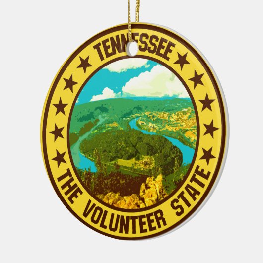 Tennessee Keramisch Ornament (Links)