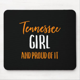 Tennessee meisje en trots op het vrouwen Football Muismat