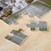 Tennessee met twee watervallen. Kerstgroeten Legpuzzel (Zijkant)