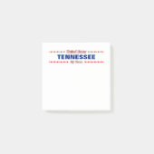 TENNESSEE - Mijn thuisland - Verenigde Staten; Har Post-it® Notes (Voorkant)