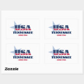 Tennessee Mijn thuisstaat Sticker (Vel)