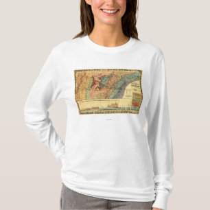 Tennessee, Mississippi, Alabama en Georgië T-shirt