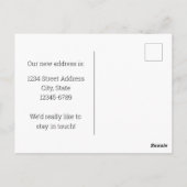 Tennessee Mockingbird Iris aangekondigd Briefkaart (Achterkant)