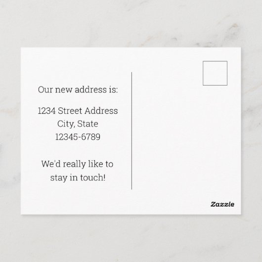 Tennessee Mockingbird Iris aangekondigd Briefkaart (Achterkant)