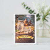 Tennessee Moonshine (Amerikaanse Eetseries) Briefkaart (Staand voorkant)