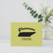 Tennessee Motto - Godzijdank Briefkaart (Staand voorkant)