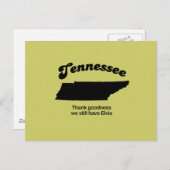 Tennessee Motto - Godzijdank Briefkaart (Voorkant / Achterkant)