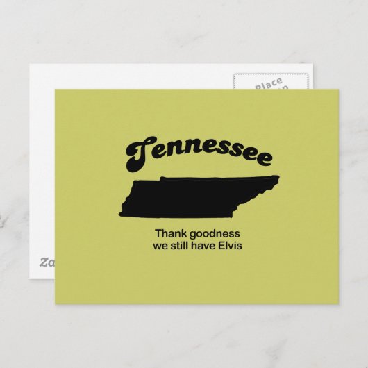 Tennessee Motto - Godzijdank Briefkaart (Voorkant / Achterkant)