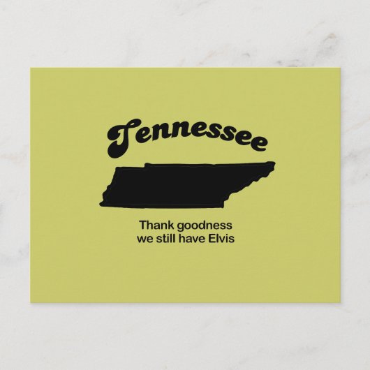 Tennessee Motto - Godzijdank Briefkaart (Voorkant)