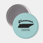 Tennessee Motto - Godzijdank Magneet (Voorkant / Achterkant)
