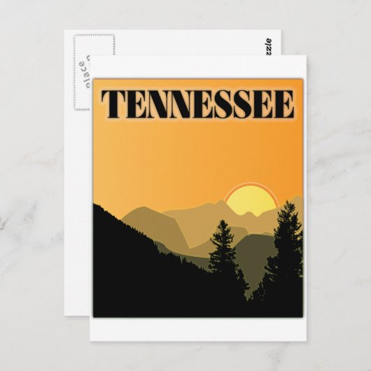 Tennessee Mountains Briefkaart (Voorkant / Achterkant)