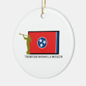 TENNESSEE NASHVILLE MISSIE LDS CTR KERAMISCH ORNAMENT (Links)