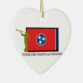 TENNESSEE NASHVILLE MISSIE LDS CTR KERAMISCH ORNAMENT (Rechts)
