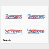 Tennessee Ovale Sticker (Vel)