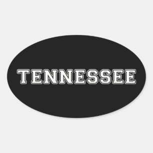 Tennessee Ovale Sticker