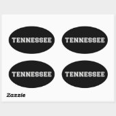 Tennessee Ovale Sticker (Vel)