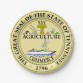 Tennessee Papieren Bordje (Voorkant)