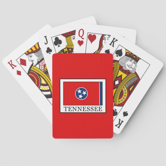 Tennessee Pokerkaarten (Achterkant)