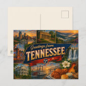 Tennessee Postkaart (Voorkant / Achterkant)