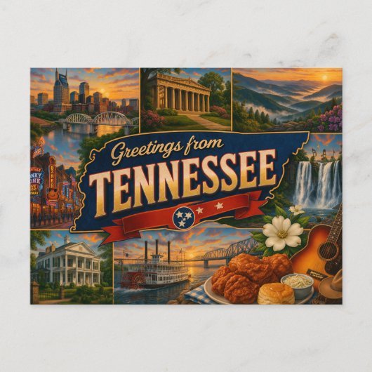 Tennessee Postkaart (Voorkant)