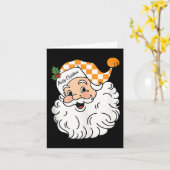 Tennessee Prettig Kerstmis Kerstman Schachbrett Or Kaart (Gele Bloem)