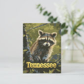 Tennessee Raccoon Briefkaart (Staand voorkant)