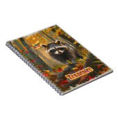 Tennessee Raccoon Notitieboek (Rechterzijde)