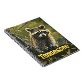 Tennessee Raccoon Notitieboek (Rechterzijde)