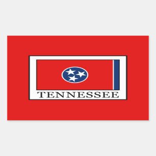 Tennessee Rechthoekige Sticker