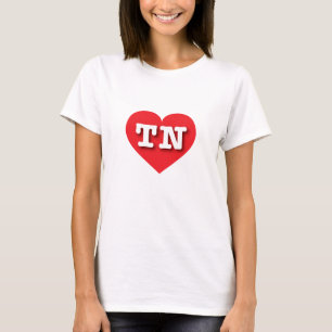 Tennessee Red Heart - Ik hou van TN T-shirt