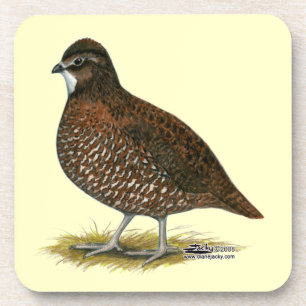 Tennessee Red Quail Bier Onderzetter