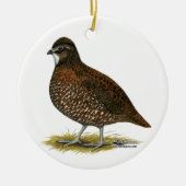 Tennessee Red Quail Keramisch Ornament (Voorkant)