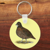 Tennessee Red Quail Sleutelhanger (Voorkant)
