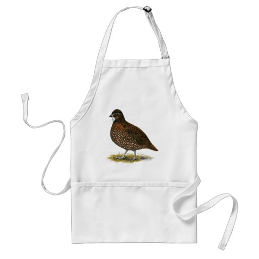Tennessee Red Quail Standaard Schort (Voorkant)