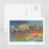 Tennessee (Ribreedat Scene) Briefkaart (Voorkant / Achterkant)