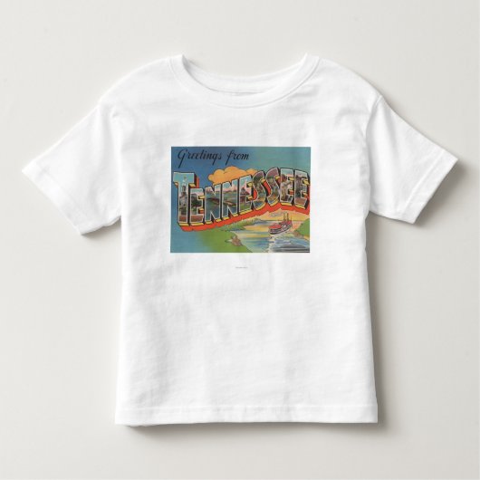Tennessee (Ribreedat Scene) Kinder Shirts (Voorkant)