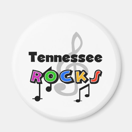 Tennessee Rocks Magneet (Voorkant)