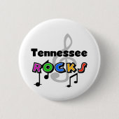 Tennessee Rocks Ronde Button 5,7 Cm (Voorkant)