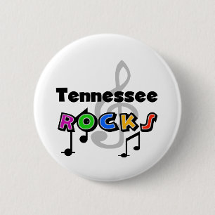 Tennessee Rocks Ronde Button 5,7 Cm