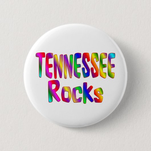 Tennessee Rocks Ronde Button 5,7 Cm (Voorkant)