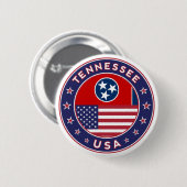 Tennessee Ronde Button 5,7 Cm (Voorkant /achterkant)