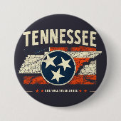 Tennessee Ronde Button 7,6 Cm (Voorkant)
