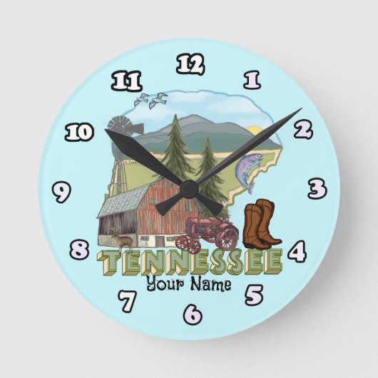 Tennessee Ronde Klok (Voorkant)